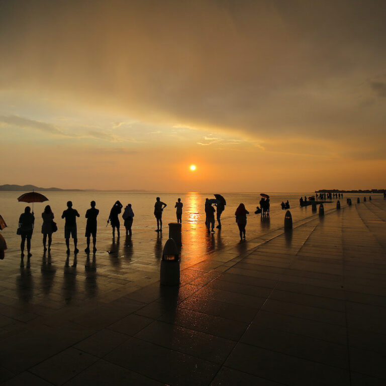 Villa Zubcic Zadar Borik diklo Puntamika region old town sea organ st. donat organ sunset