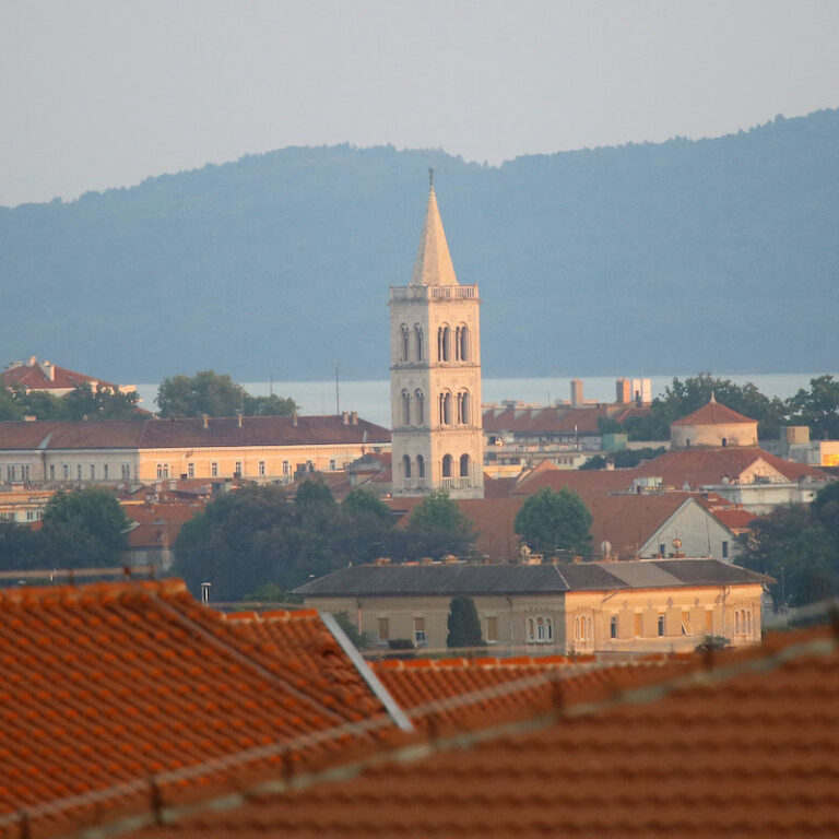 Villa Zubcic Zadar Borik diklo Puntamika region old town sea organ st. donat organ sunset