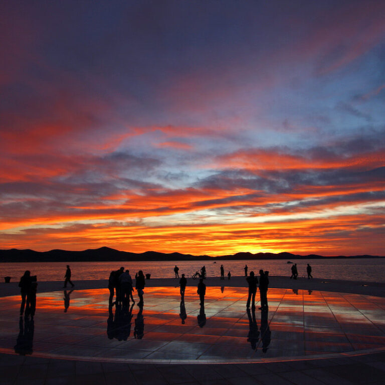 Villa Zubcic Zadar Borik diklo Puntamika region old town sea organ st. donat organ sunset